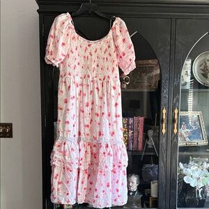 Floral Smocked LoveShackFancy Dress